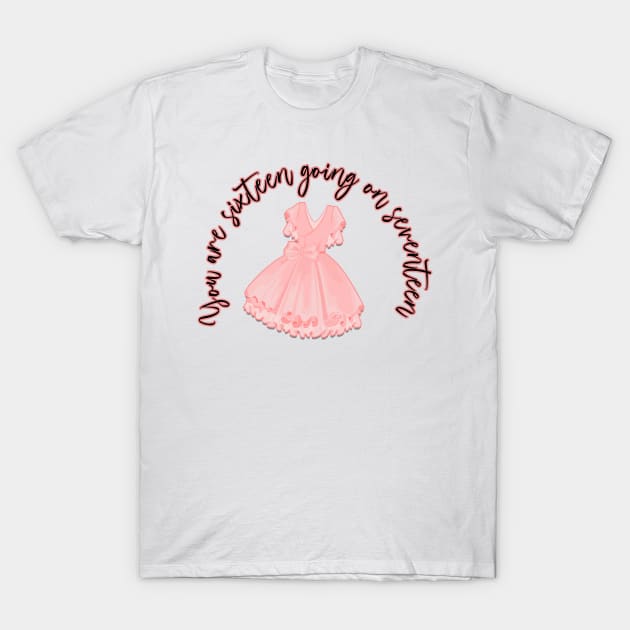 The Sound of Music Sixteen going on Seventeen T-Shirt by baranskini